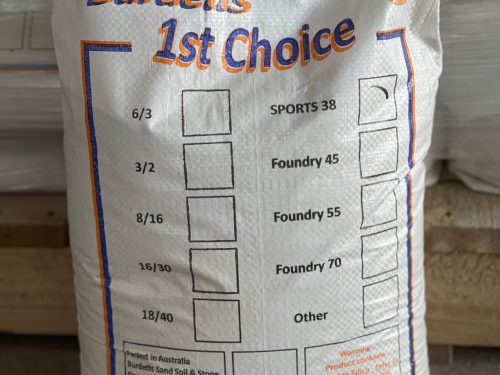 20 kg bag dried silica sand