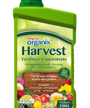 Amgrow Organix Harvest Fertiliser Concentrate 1 Litre